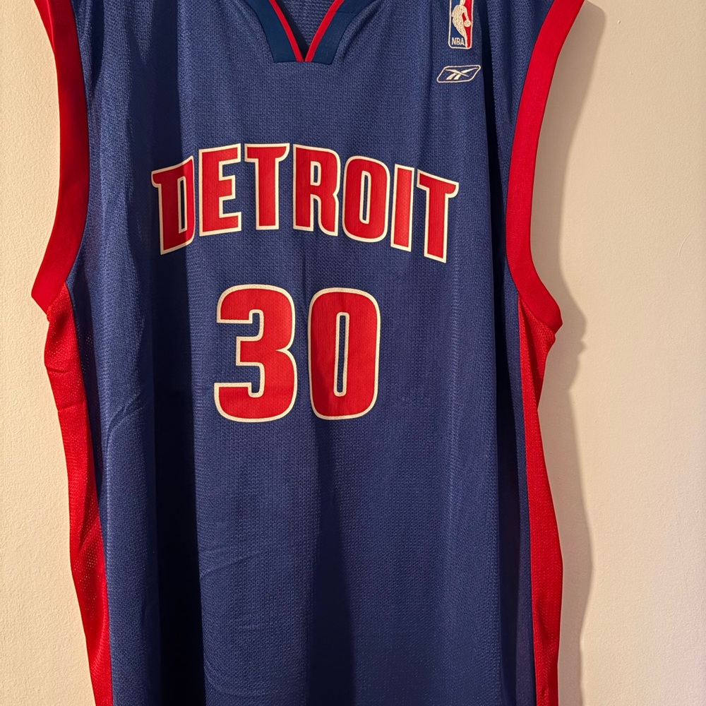 Reebok Blue and Red Sports Jersey